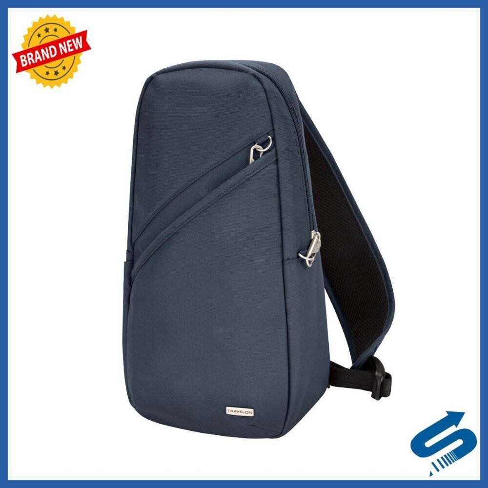 Anti-Theft Sling Bag Secure Travel Crossbody Lightweight Durable Polyester